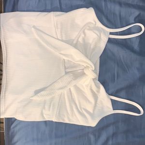 Cute white tank!